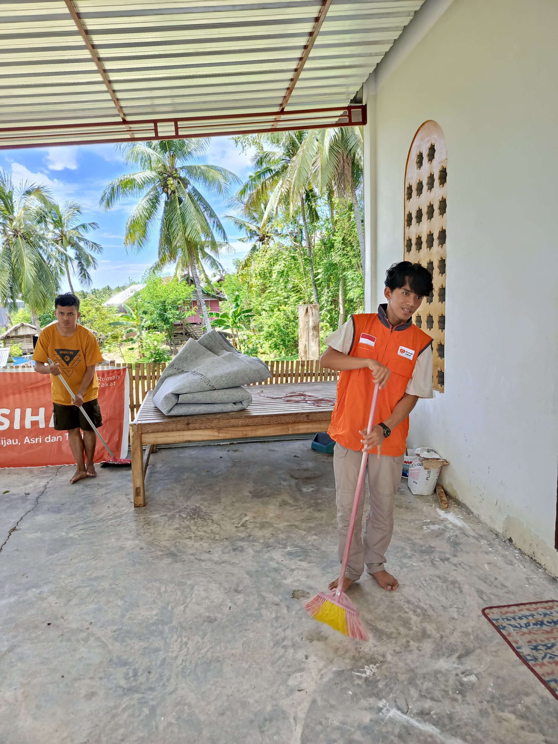 Rumah Zakat Action Gelar Kegiatan Gema Bersih Hati di Lingkungan Lamasariang, Polewali Mandar